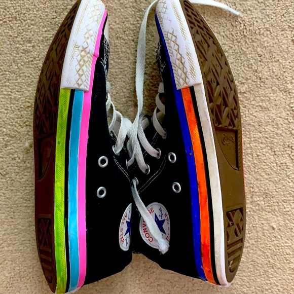 Girls converse high tops - Picture 8 of 9